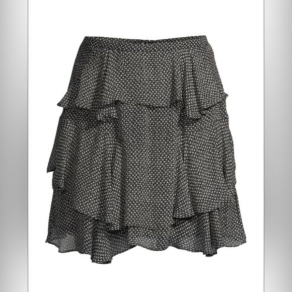 BAILEY 44 🆕 Mickey Starry-Print Mini Skirt. Sz8. Very Flattering/Versatile 🤩 - Picture 3 of 3